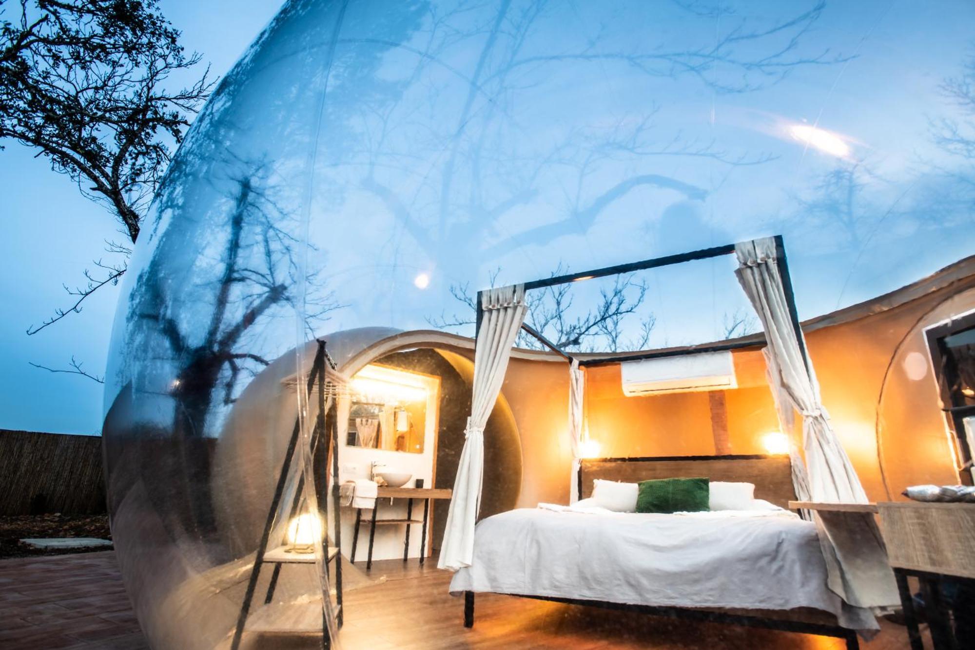 Horizonte Bubble Rooms Cortegana Exterior photo
