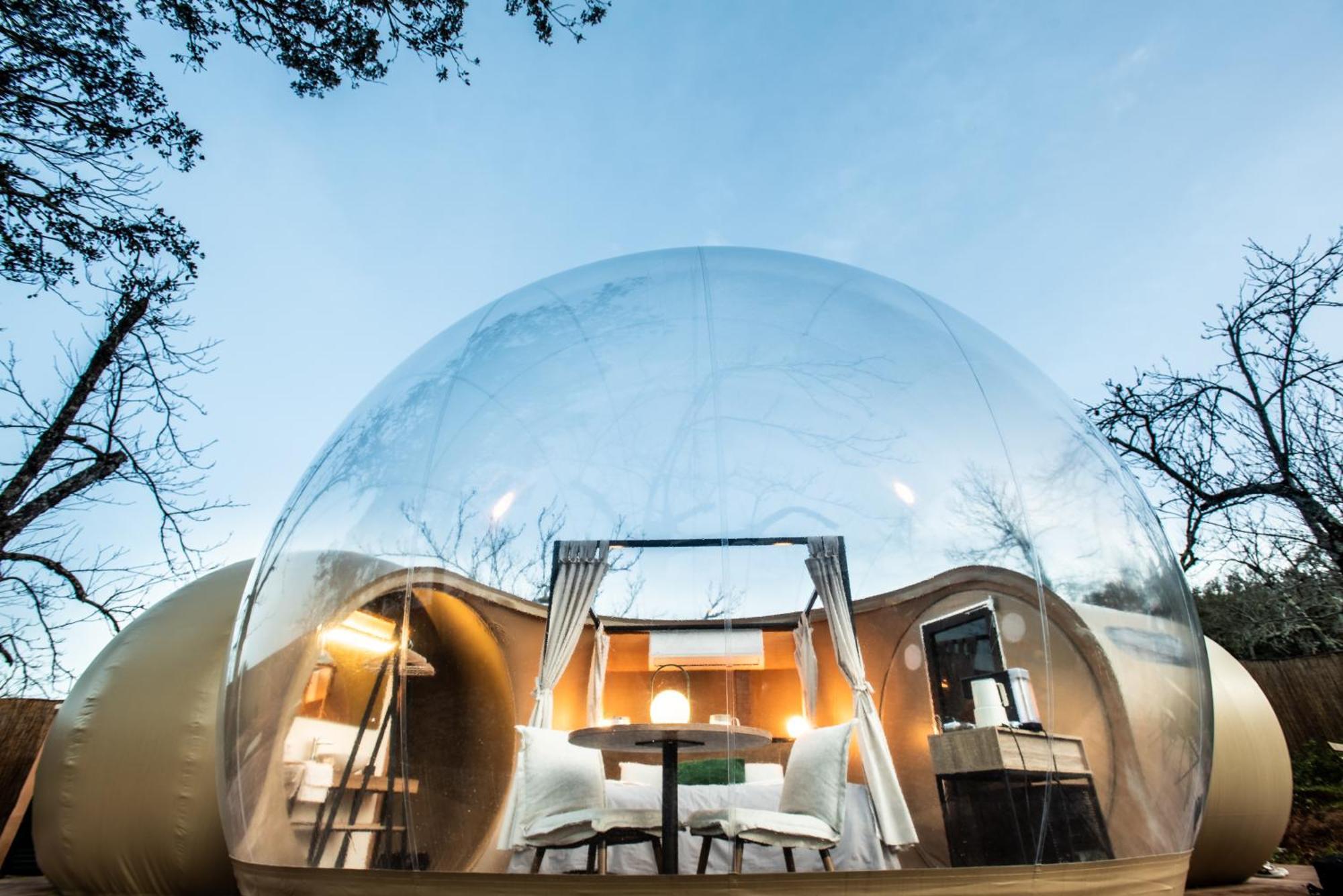 Horizonte Bubble Rooms Cortegana Exterior photo