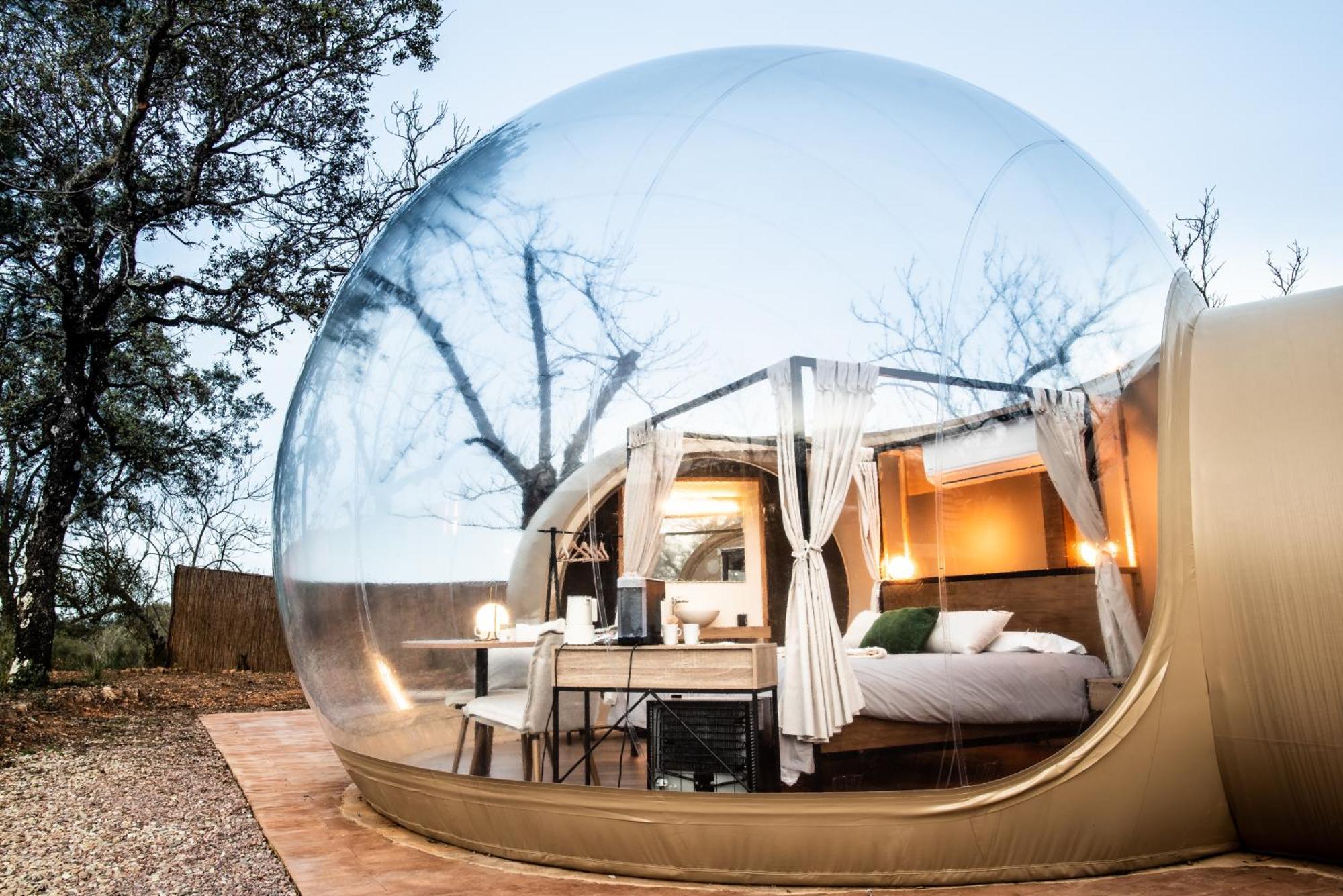 Horizonte Bubble Rooms Cortegana Exterior photo